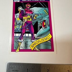 Baron Zemo #53 - 1990 Impel Marvel Universe Superheroes Series 1 Comic Card